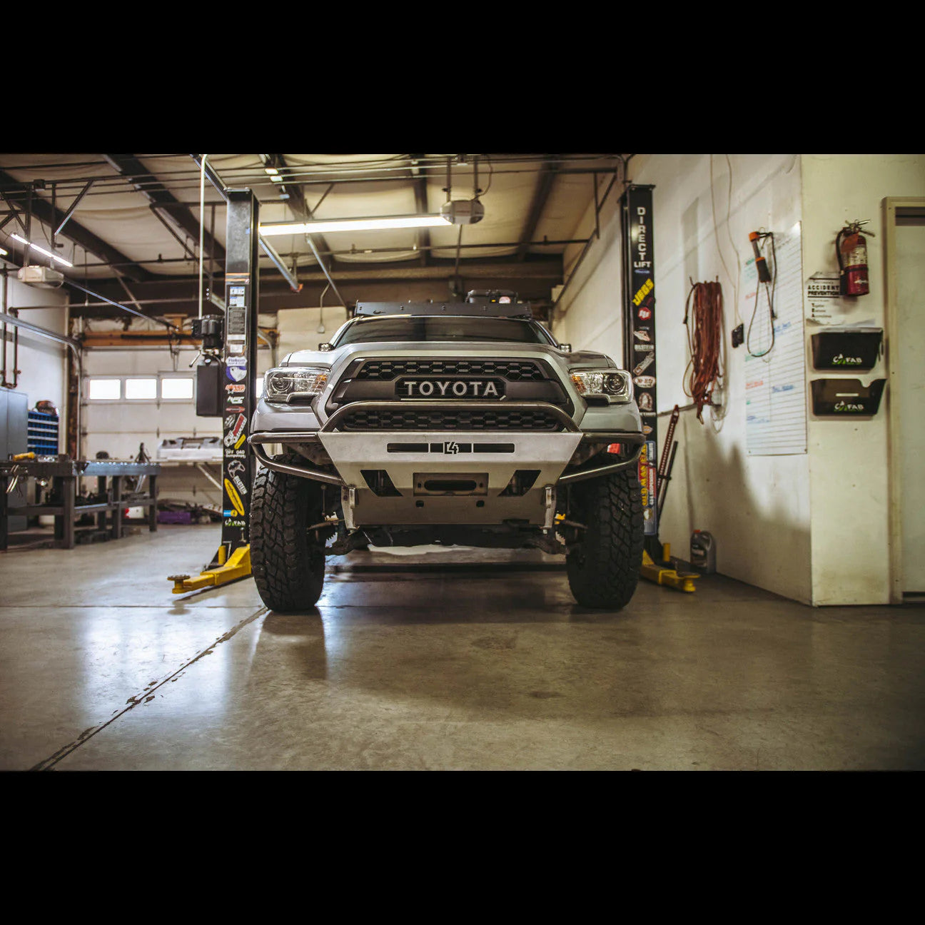 C4 FABRICATION | Tacoma 3rd Gen 2016-2023 Hybrid Front Bumper w/ Mid Height Bull Bar