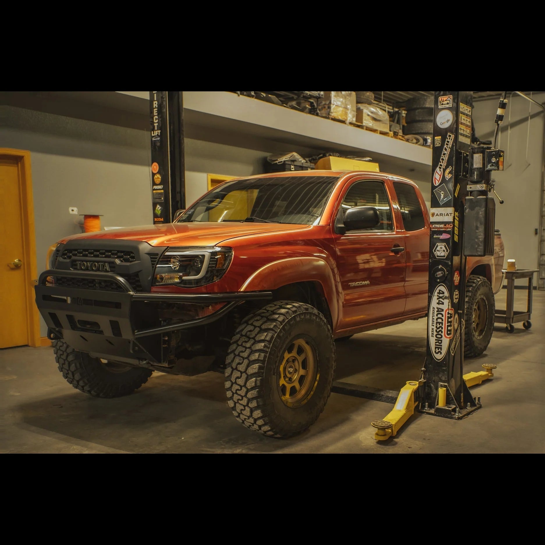 C4 FABRICATION | Tacoma 2nd Gen Hybrid Front Bumper With Wider Bumper