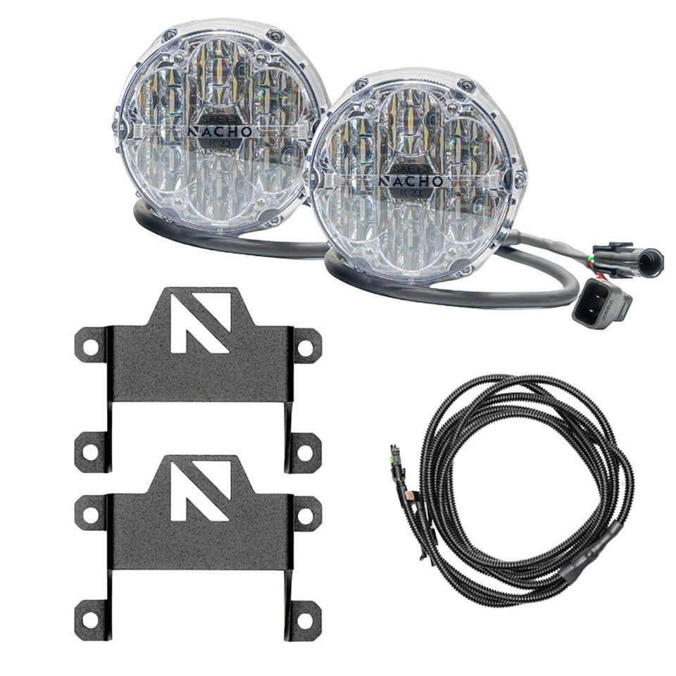 ARB 4X4 | Nacho SAE Only White Plug N Play Fog Light Kit (V3BC1KWSO)