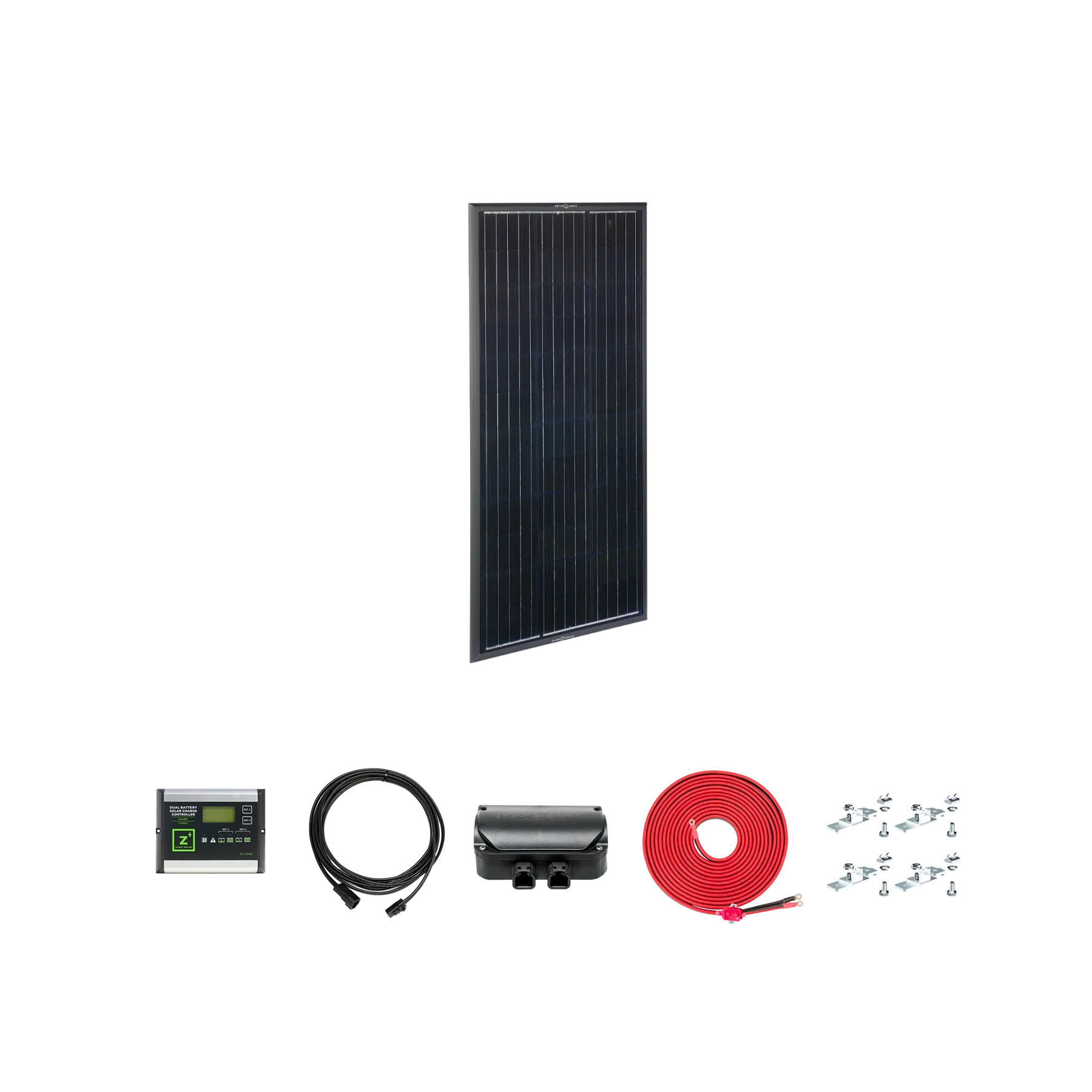 ZAMP SOLAR | Obsidian Series 100 Watt Deluxe Kit (KIT1033)