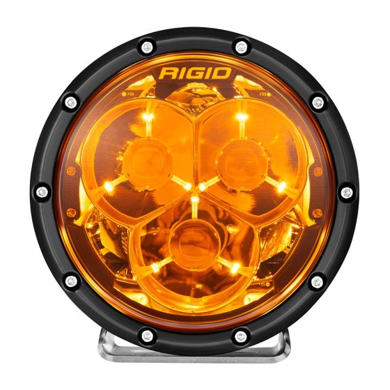 RIGID INDUSTRIES | 6 Inch 360-Series Laser Amber PRO with Precision Spot Optics and Amber backlight (36212)