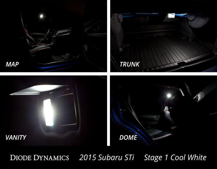 DIODE DYNAMICS | Subaru WRX 2022-2025 Interior LED Conversion Kit