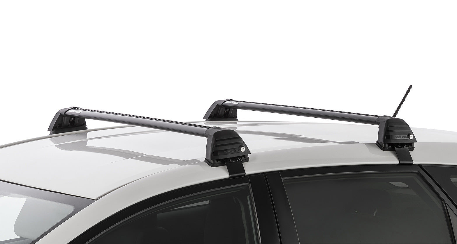RHINO RACK | Vortex ROC25 Flush Black 2 Bar Roof Rack (RV0518B)