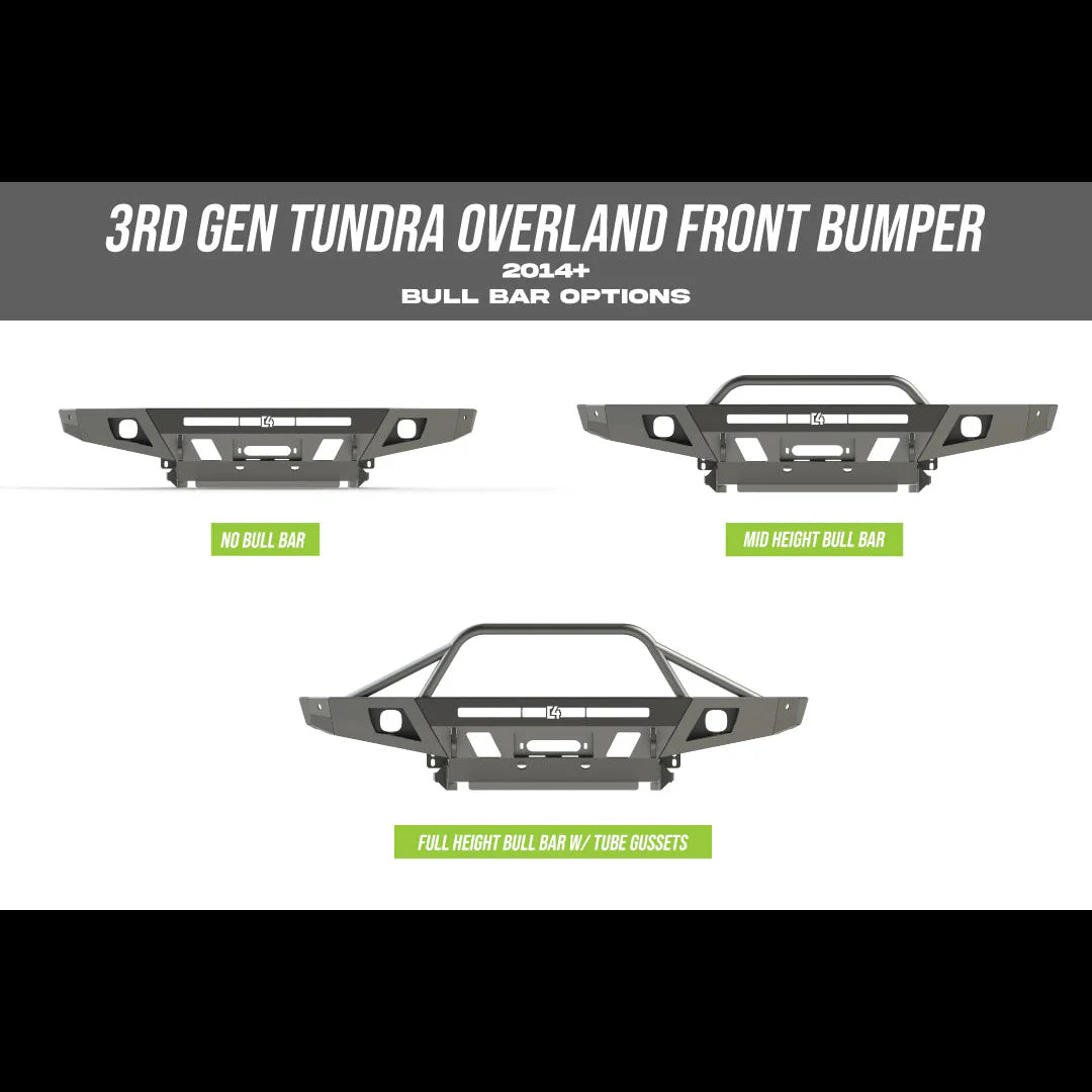 C4 FABRICATION | Tundra 2nd Gen Overland Series Front Bumper