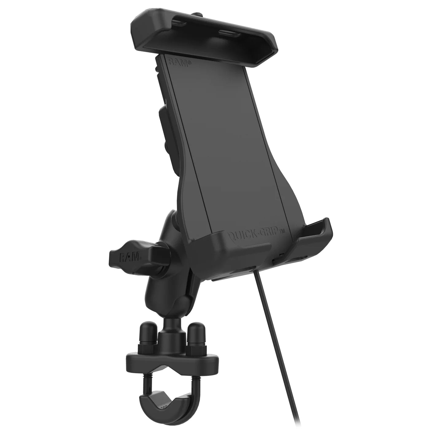 RAM MOUNTS | RAM Quick-Grip Handlebar Mount for for iPhone 12 Series + MagSafe