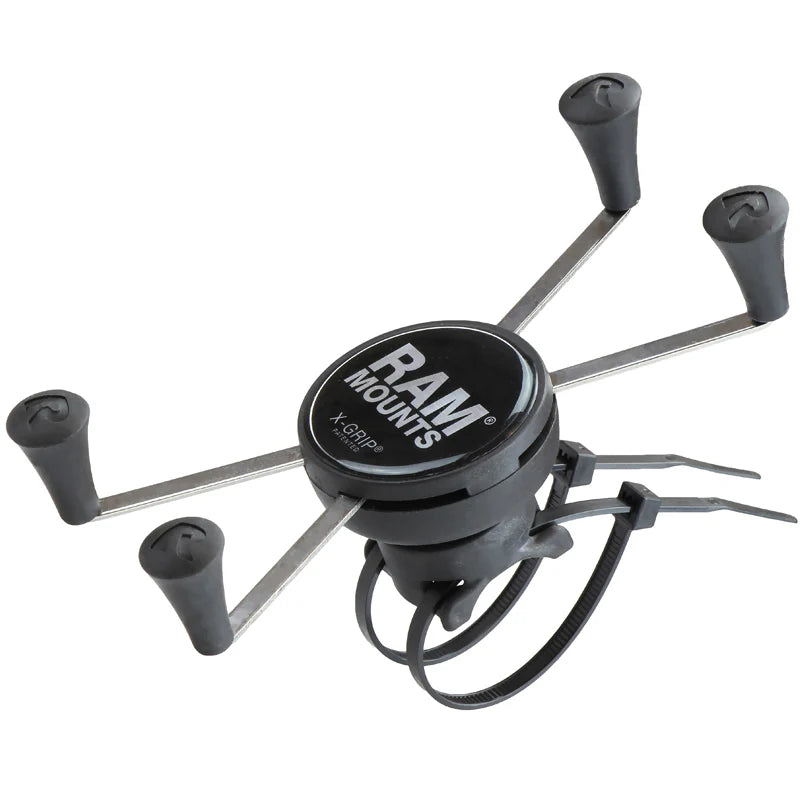 RAM MOUNTS | RAM X-Grip Large Phone Mount with RAM EZ-On/Off Bicycle Base