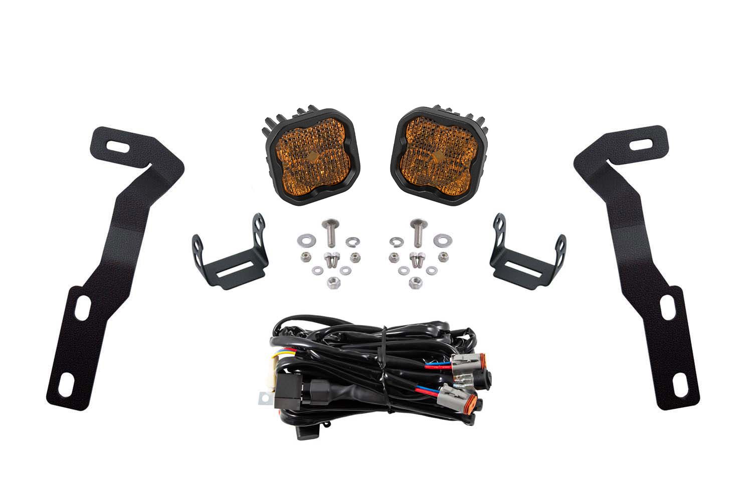 DIODE DYNAMICS | Tacoma 3rd Gen 2016-2023 Stage Series Backlit Ditch Light Kit