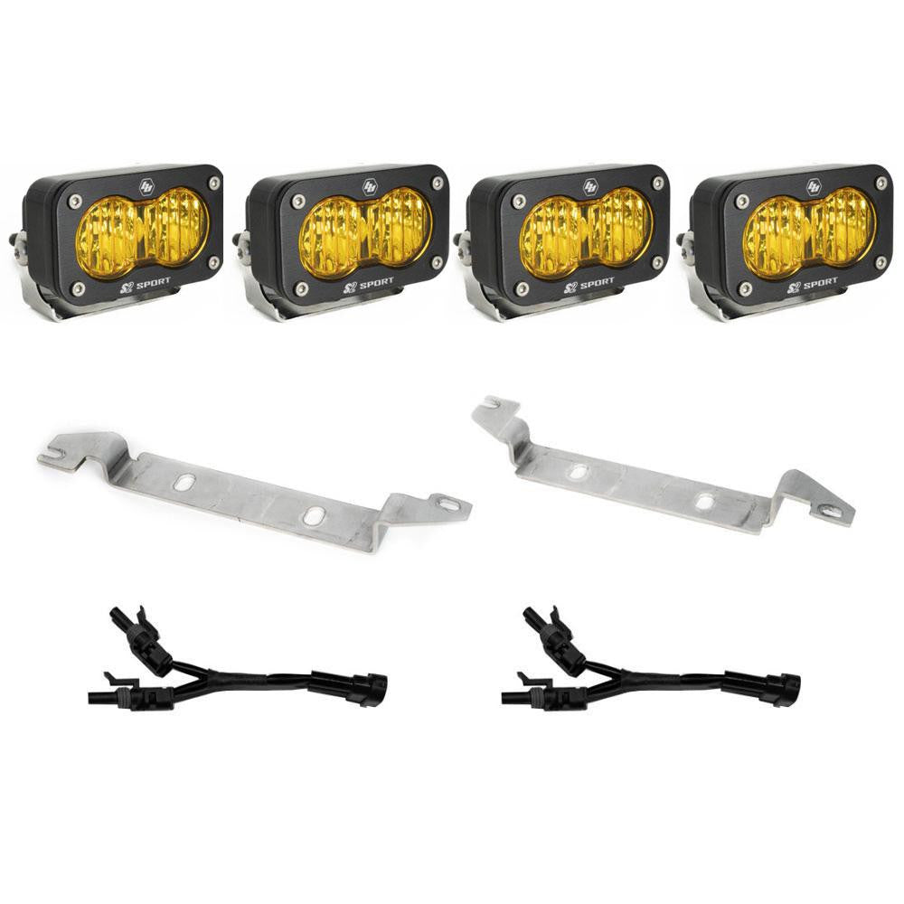 BAJA DESIGNS | Tacoma 4th Gen 2024-2025 S2 Sport Dual Fog Pocket Light Kit