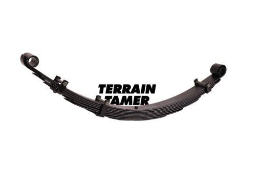 TERRAIN TAMER | Land Cruiser 70 Series BJ75 & FJ75 & HJ75 From 11/1984 & FZJ75 & HZJ75 & PZJ75 From 1/1990 Front Parabolic Leaf Spring Raised Height 2" 330lb (TLC013M)