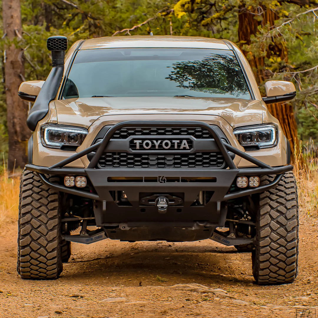 C4 FABRICATION | Tacoma 3rd Gen 2016-2023 Hybrid Front Bumper With Full Height Bull Bar