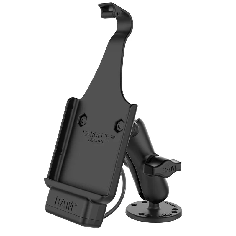 RAM MOUNTS | RAM EZ-Roll'r Powered Drill-Down Mount for Samsung XCover Pro