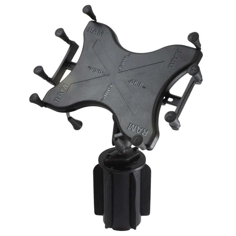 RAM MOUNTS | RAM X-Grip with RAM-A-CAN II Cup Holder Mount for 9"-11" Tablets