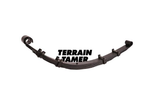 TERRAIN TAMER | Land Cruiser 40 Series BJ40,42 & FJ40 From 7/1980 Rear Parabolic Leaf Spring 2" 176lb LWB & SWB Heavy Duty (TLC005HD)