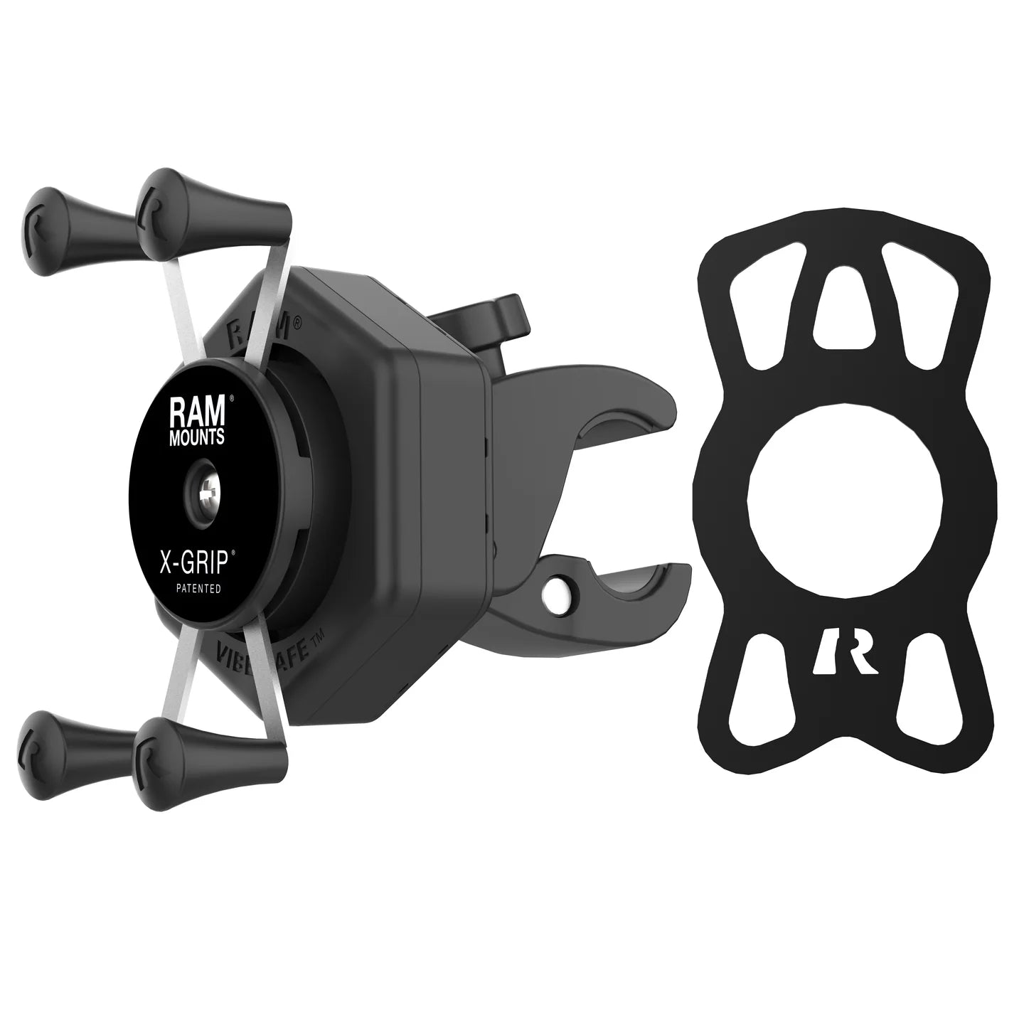 RAM MOUNTS | RAM X-Grip Phone Mount with Vibe-Safe & Small Tough-Claw