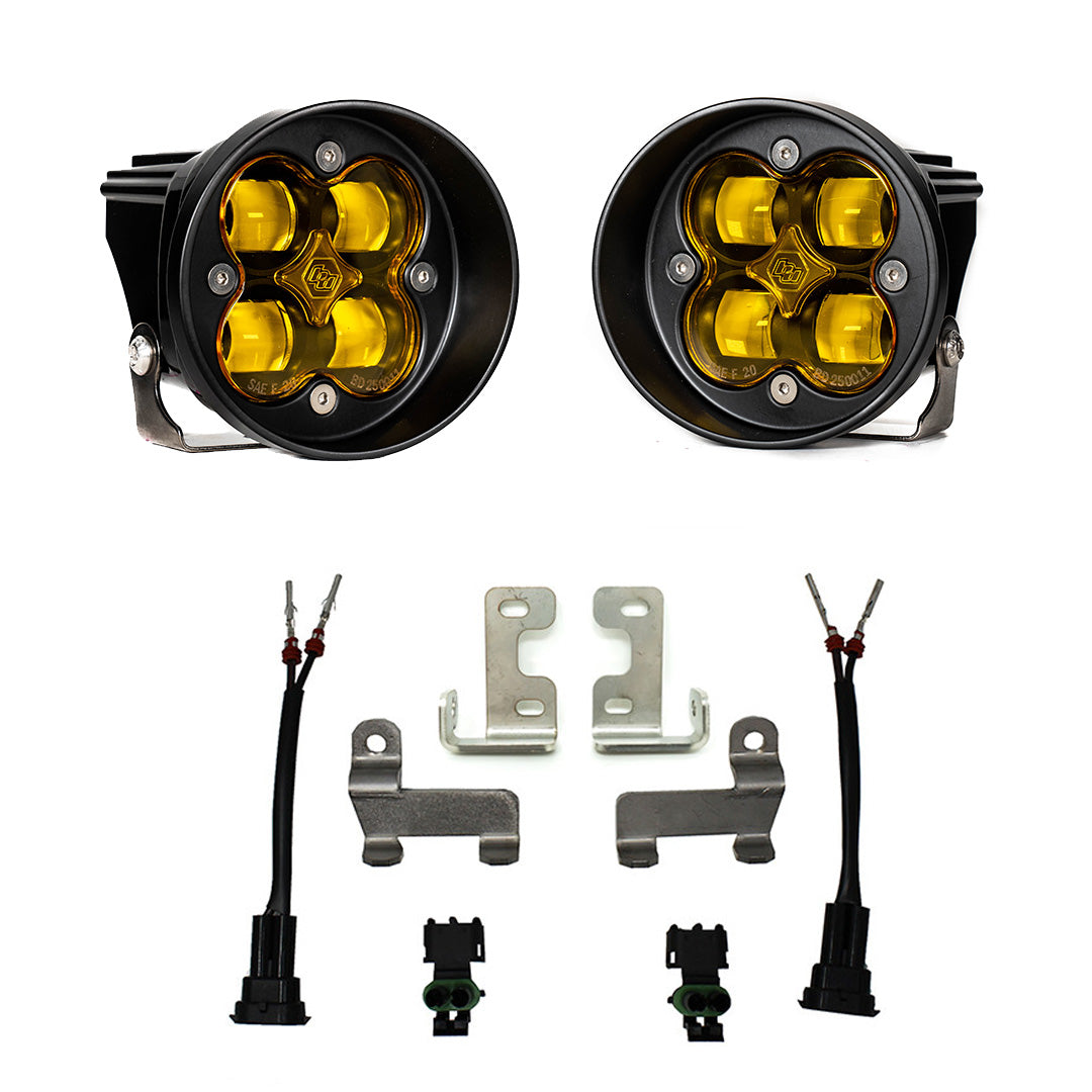 BAJA DESIGNS | 4Runner 5th Gen 2010-2024 & Tacoma 2nd & 3rd Gen 2012-2023 & Tundra 2nd Gen 2014-2021 Squadron-R SAE Fog Pocket Light Kit