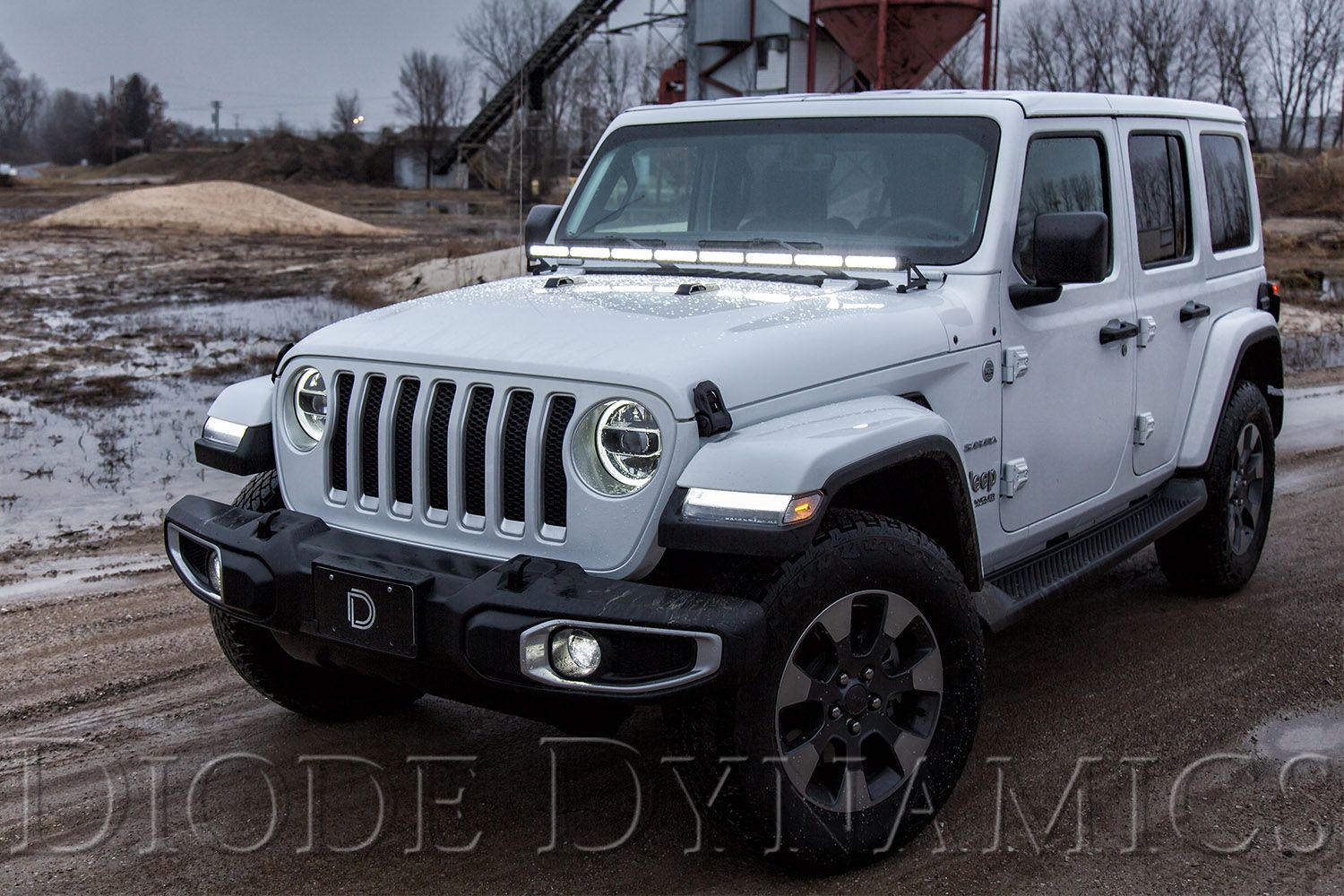 DIODE DYNAMICS | Jeep JL Wrangler 2018-2024 Hood LED Lightbar Kit