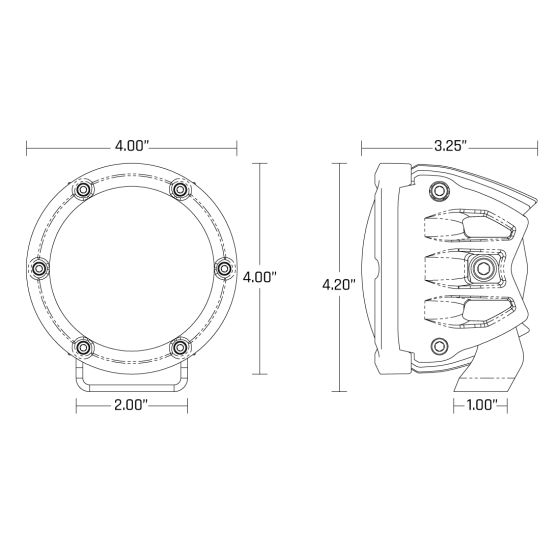 RIGID INDUSTRIES | 360-Series PRO SAE Fog White Pair (36120)