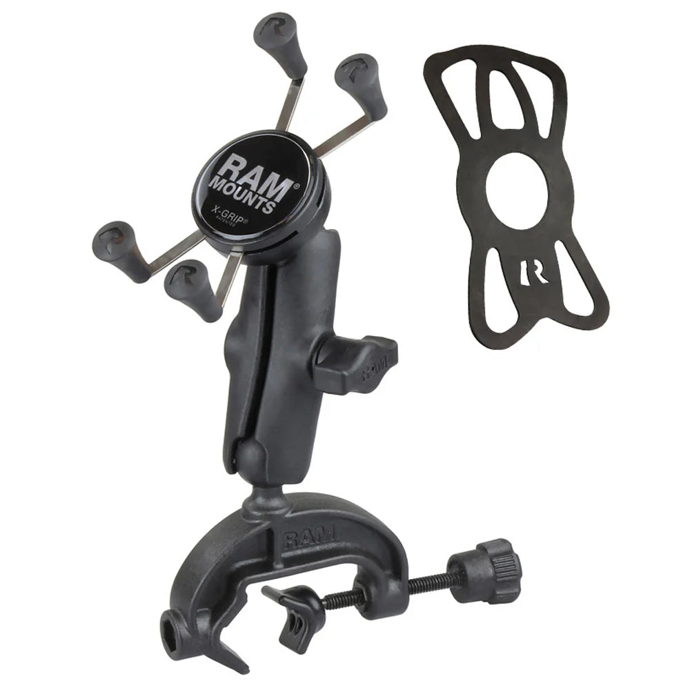 RAM MOUNTS | RAM X-Grip Phone Mount with Composite Yoke Clamp Base