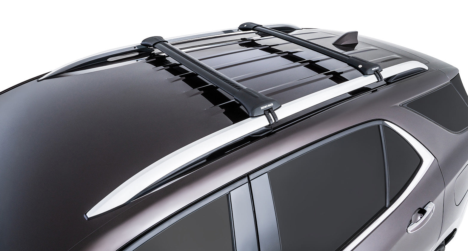 RHINO RACK | Vortex StealthBar Black 2 Bar Roof Rack (JA7975)