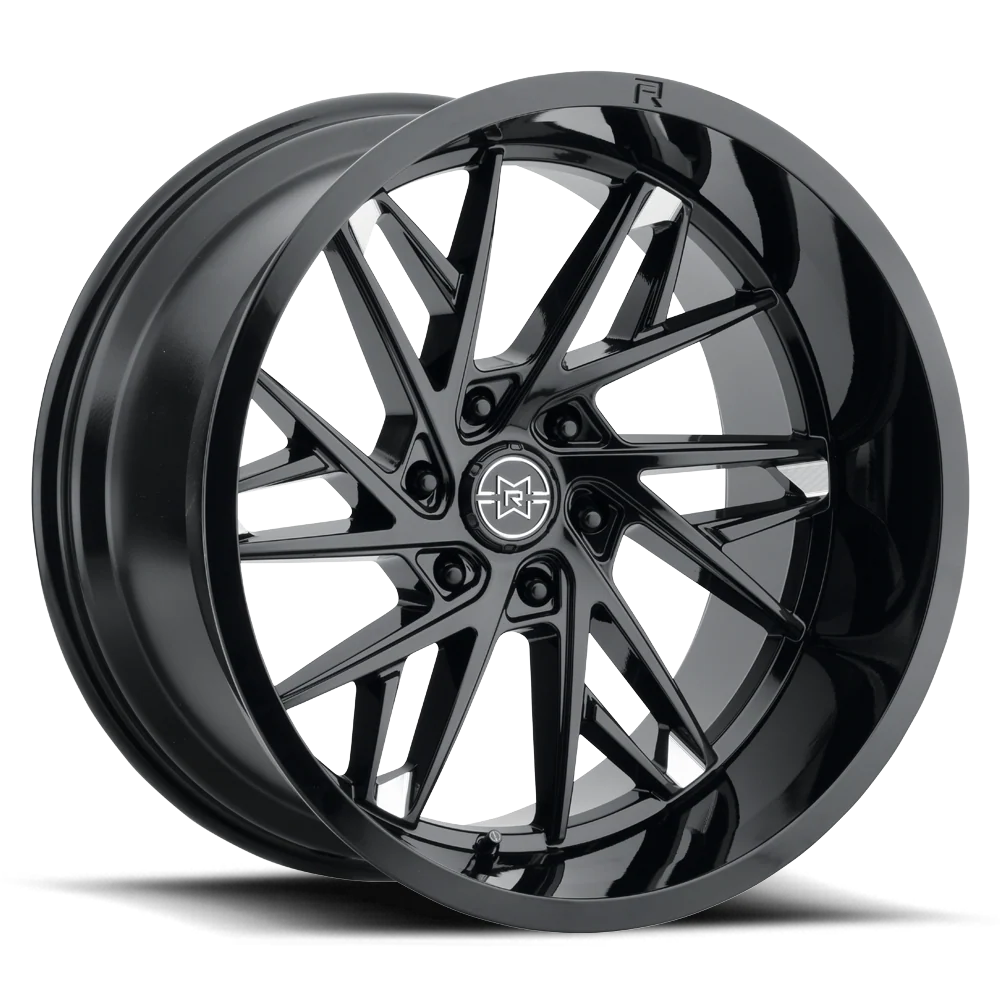 METHOD RACE WHEELS | 801 Markdown Gloss Black Milled Single Raised Wheel (MR80129016512N)