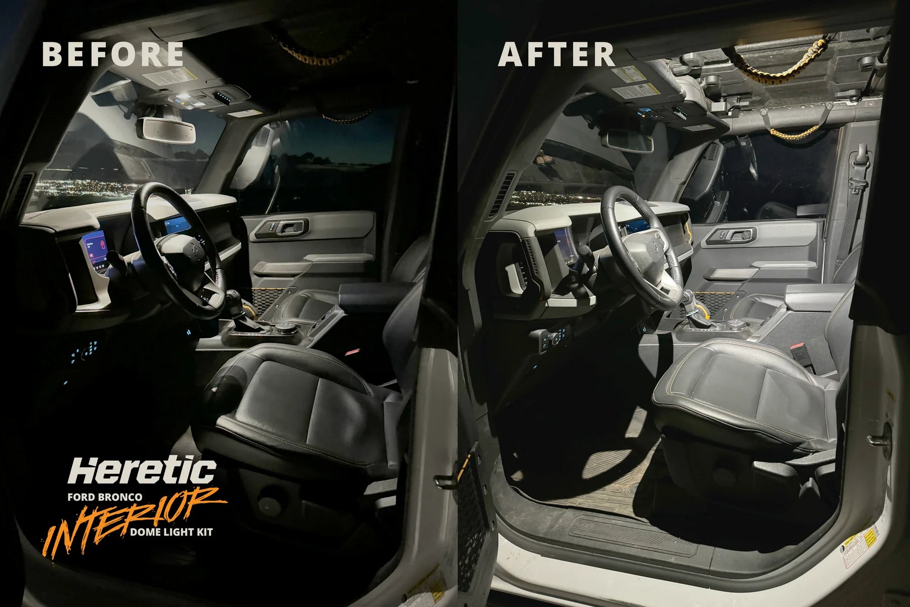 HERETIC STUDIO | Ford Bronco Interior And Cargo Light Kit Total Bronco Kit