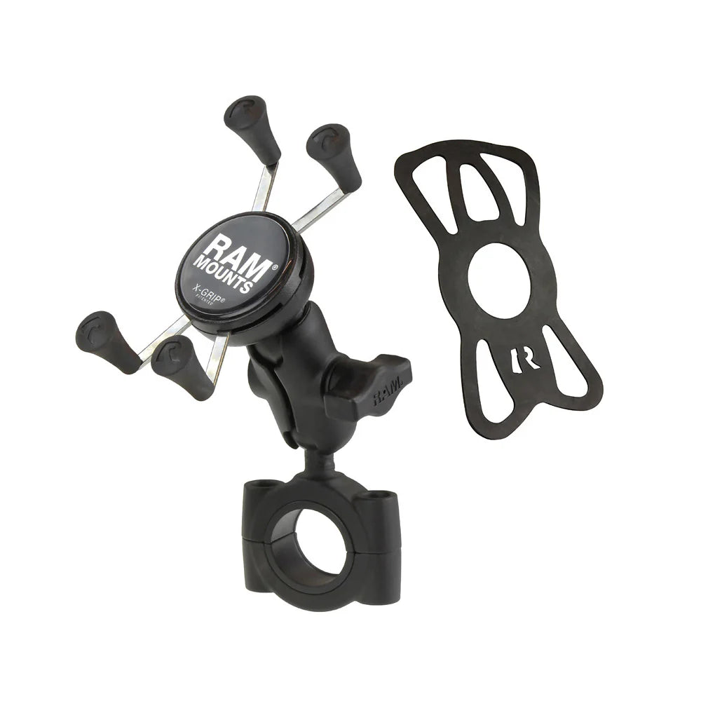RAM MOUNTS | RAM X-Grip Phone Mount with RAM Torque Large Rail Base - Short