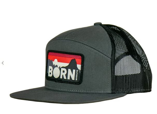 BORN OUTDOOR | Trucker Cap Flatbill