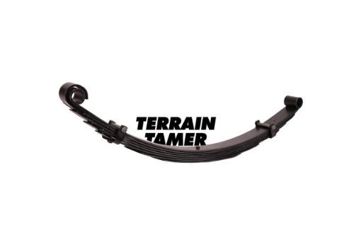 TERRAIN TAMER | Land Cruiser 60 Series BJ60 & FJ60/62 & HJ60/61/62 From 8/1980 Front Parabolic Leaf Spring Raised Height 2" 187lb (TLC009HD)