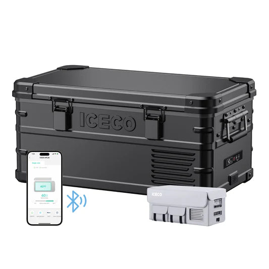 ICECO | 21QT APL20 Black Light Duty Aluminum Freezer Single Zone