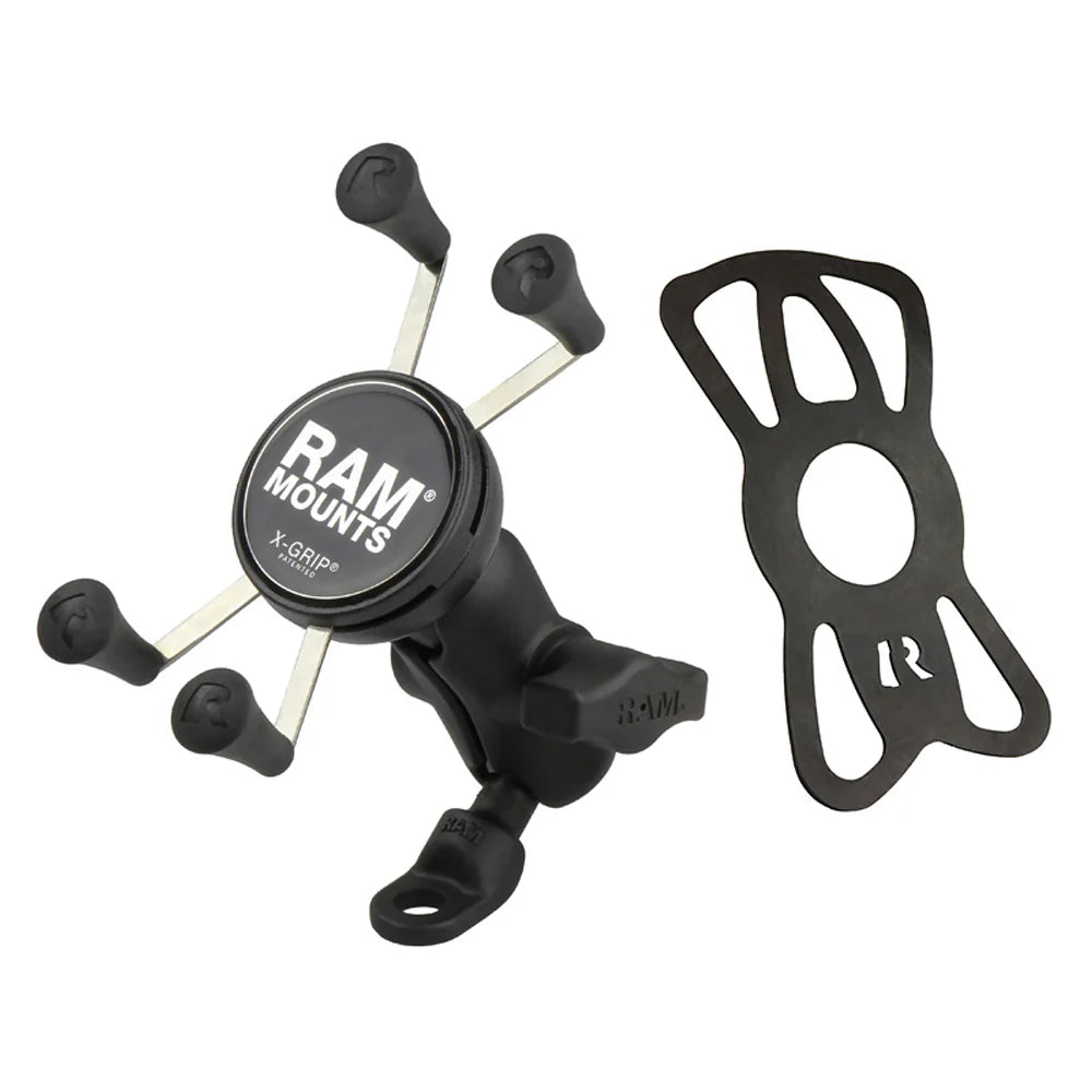 RAM MOUNTS | RAM X-Grip Phone Mount with 9mm Angled Bolt Head Adapter