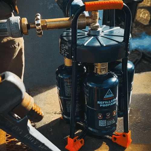 IGNIK OUTDOORS | TapRack Refillable Propane Cylinder Empty