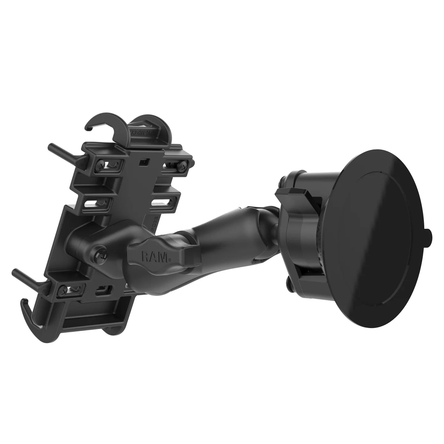 RAM MOUNTS | RAM Twist-Lock Composite Suction Mount with RAM Quick-Grip Holder