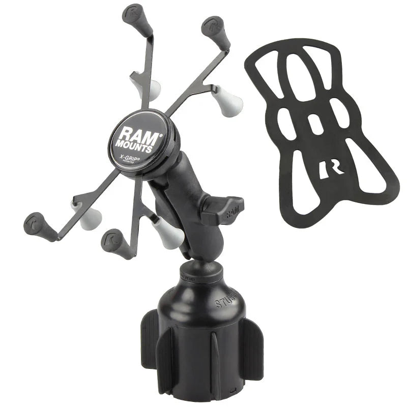 RAM MOUNTS | RAM X-Grip for 7"-8" Tablets with RAM Stubby Cup Holder Base