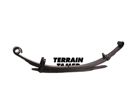 TERRAIN TAMER | Land Cruiser 70 Series HZJ76 & VDJ76 From 1/2007 Rear Parabolic Leaf Spring Raised Height 2" 660lb Heavy Duty (TLC034P)