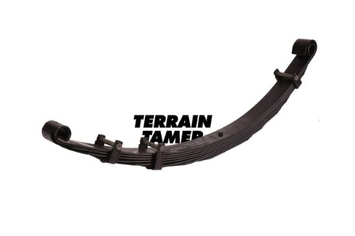 TERRAIN TAMER | Land Cruiser 40 Series BJ43,45,46 & FJ45 & HJ47 From 7/1980 Front Parabolic Leaf Spring Raised Height 2" 143lb (TLC007HD)