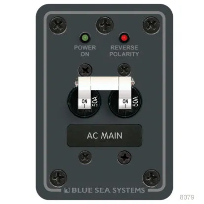 BLUE SEA SYSTEMS | Circuit Breaker Panel 120V A (89578)