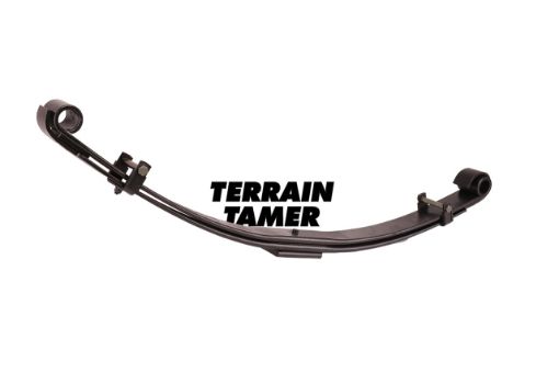 TERRAIN TAMER | Land Cruiser 70 Series BJ70/73/74 & FJ70/73 From 11/1984 & HZJ70/73 & PZJ70/73 From 1/1990 Front Parabolic Leaf Spring Raised Height 2” 1.100.00lb (TLC013P)