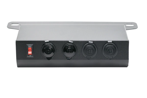 GENESIS OFFROAD | 2007-2018+ Jeep Wrangler Outlet Box (243-JKPBX)