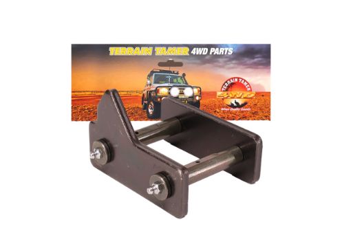 TERRAIN TAMER | Land Cruiser 40 Series BJ43/45/46 & FJ45 & HJ47 From 7/1980 Rear Greaseable Shackle Kit L/H (TSK014)