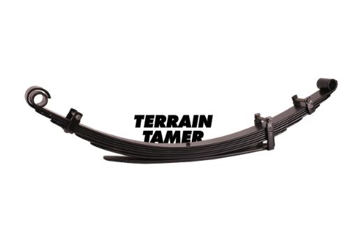 TERRAIN TAMER | Land Cruiser 70 Series BJ70/73/74 & FJ70/73 From 11/1984 & HZJ70/73 & PZJ70/73 From 1/1990 Rear Parabolic Leaf Spring Raised Height 2" 606lb Heavy Duty Driver Side (TLC010DSHD)