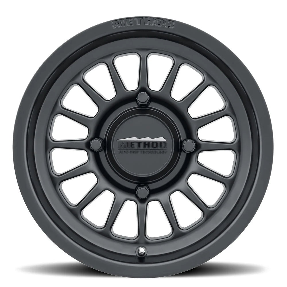 METHOD RACE WHEELS | 411 UTV Bead Grip Matte Black Single Wheel (MR41157047543)