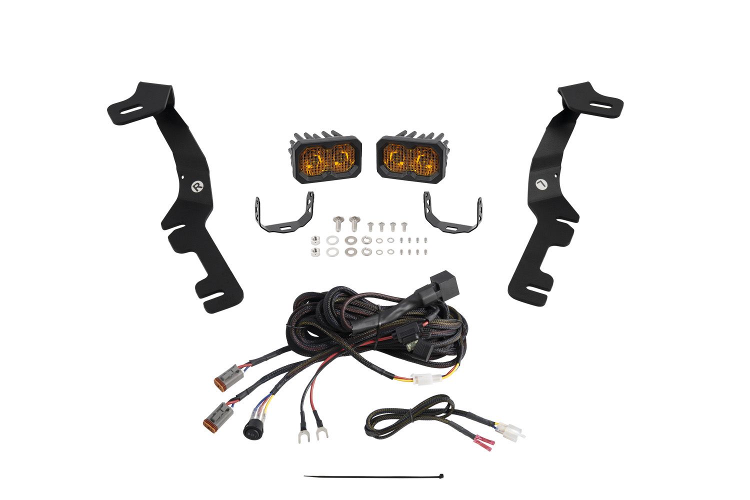 DIODE DYNAMICS | Ram 1500 2019-2024 Stage Series Backlit Ditch Light Kit