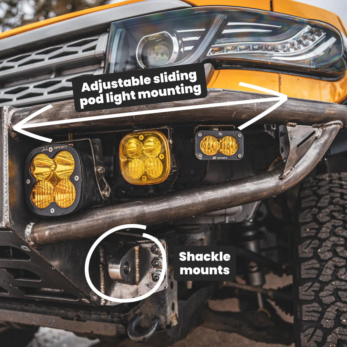 LIL B's FABRICATION | Toyota FJ Cruiser Front Bumper