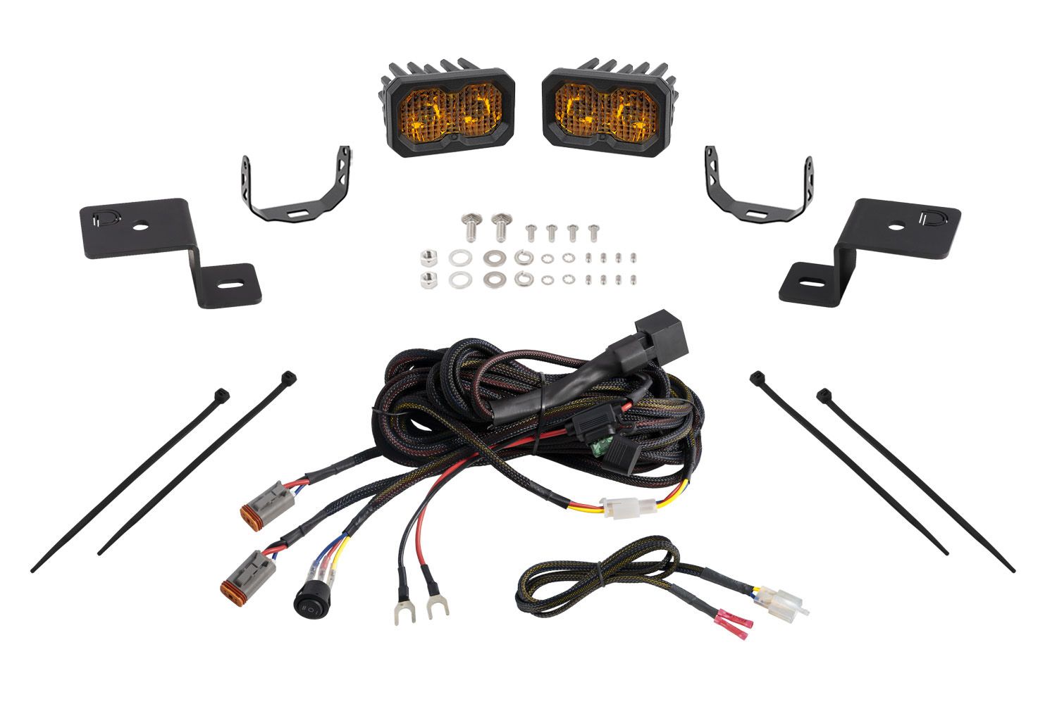 DIODE DYNAMICS | Stage Series Backlit Ditch Light Kit for 2021-2026 Ford F-150