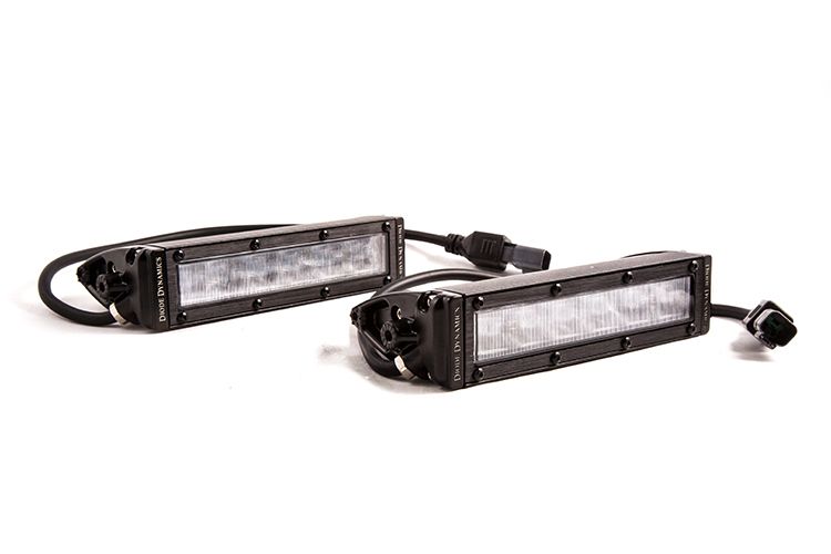 DIODE DYNAMICS | Stage Series 6" SAE/DOT White Light Bar (Pair)