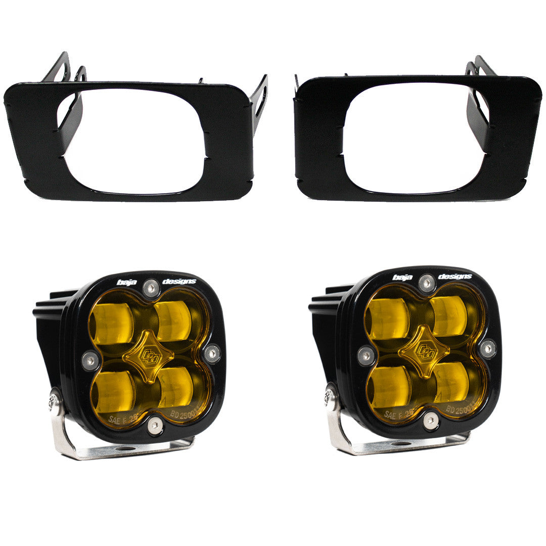 BAJA DESIGNS | Ford F-150 2015-2017 & F-250 & 350 Super Duty 2017-2022 Squadron SAE Fog Pocket Light Kit