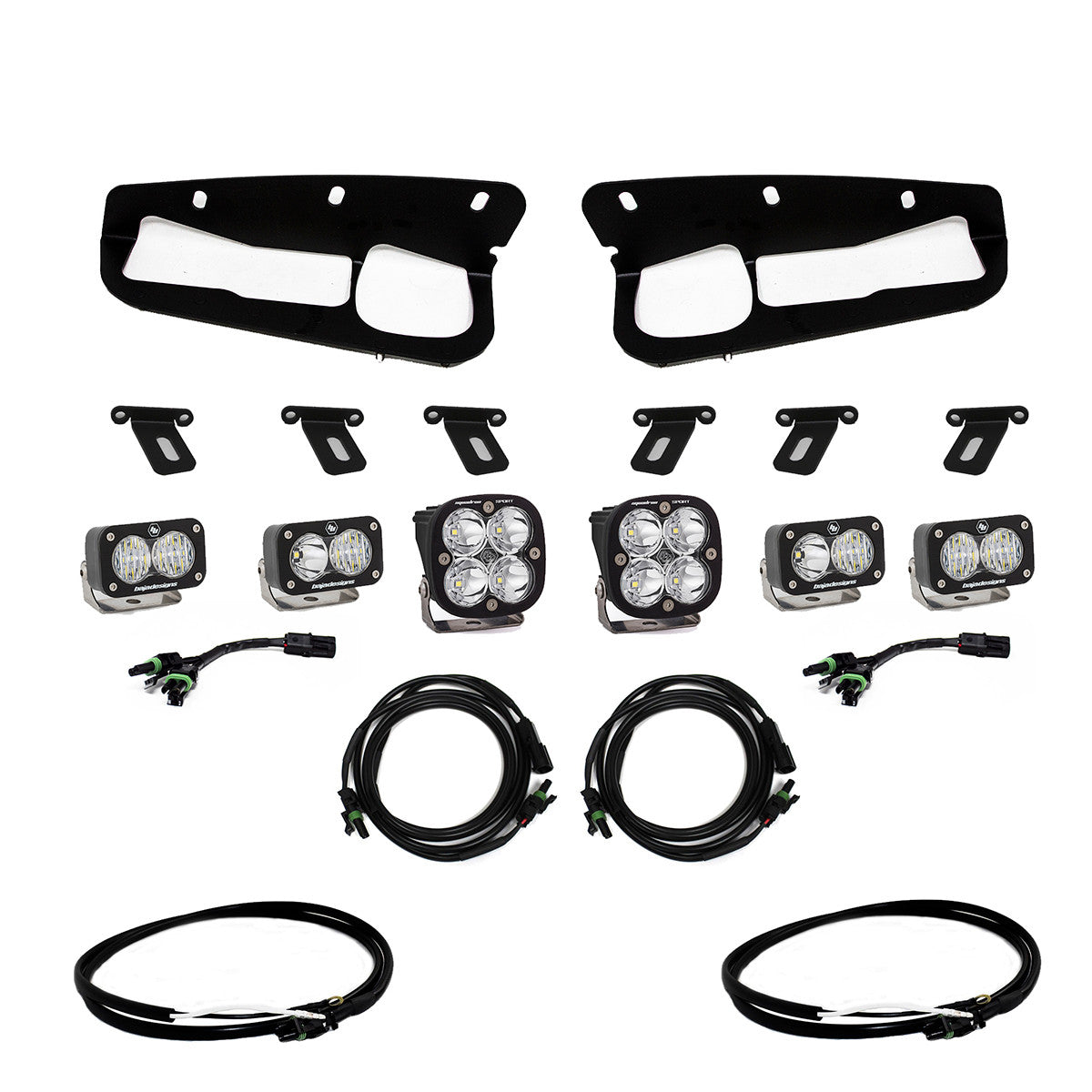 BAJA DESIGNS | Ford Bronco 2021-2024 Squadron Sport/S2 Sport Fog Pocket Light Kit