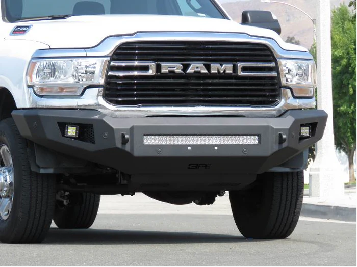 BODY ARMOR 4X4 | Dodge Ram 3500 & 2500 2019-2024 Ambush Front Bumper Non-Winch (DG-21339)