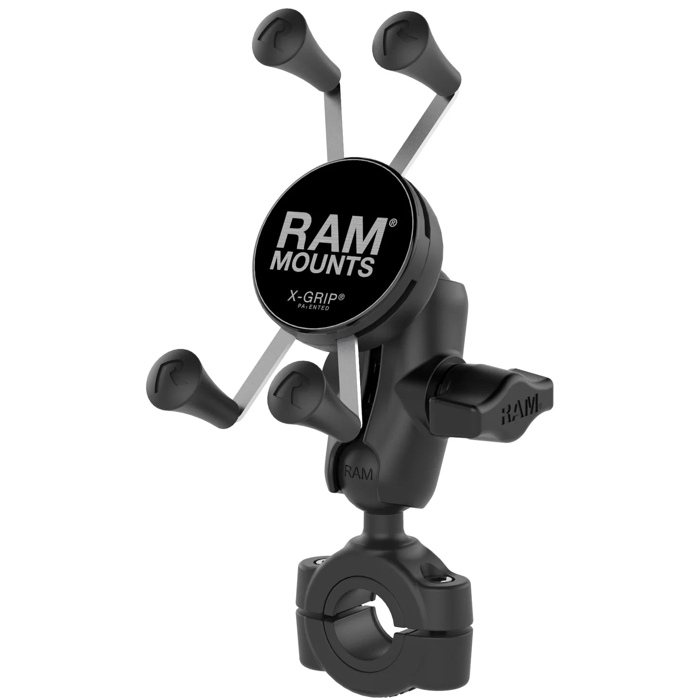 RAM MOUNTS | RAM X-Grip Phone Mount with RAM Torque Medium Rail Base - Short