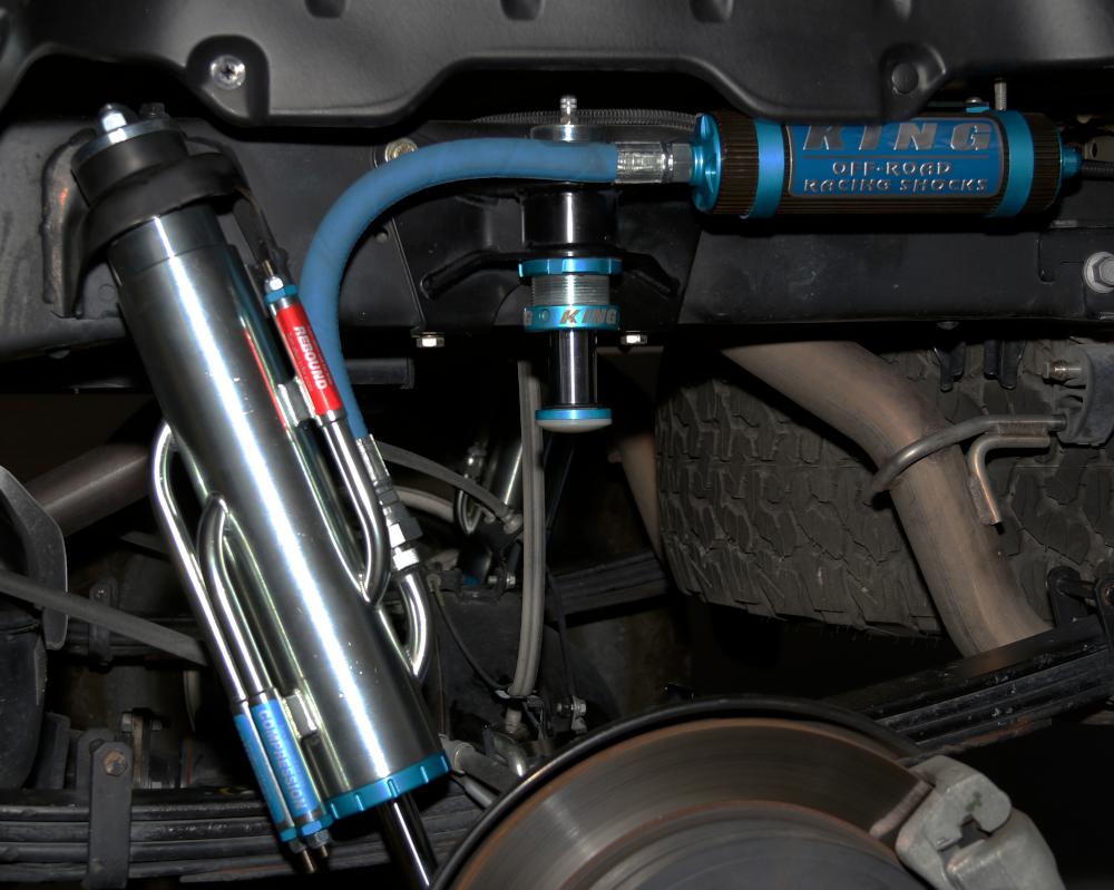 TOTAL CHAOS FABRICATION | Tundra 2nd Gen (2007 - 2021) Rear Bump Stop Mounting Kit W/ King 2.0 (48723K-B20)
